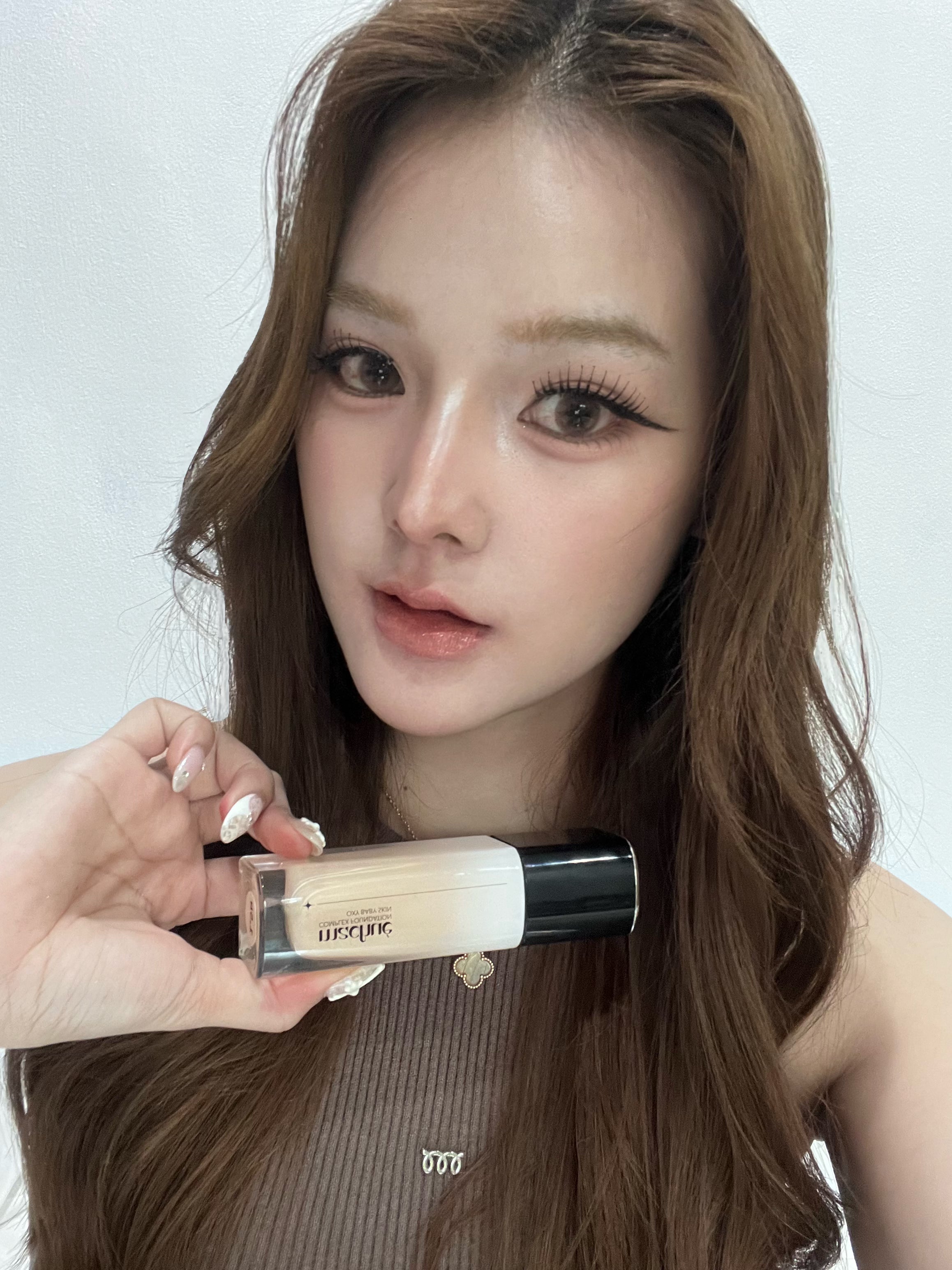 รองพื้นมาชู แบบขวด 30 กรัม[ติดทน ปกปิด ไม่ขุย] Machue Complex Foundation มี 6 สี เฉดเข้ากับคนไทย ขาวมาก ถึง ผิวสีน้ำผึ้ง