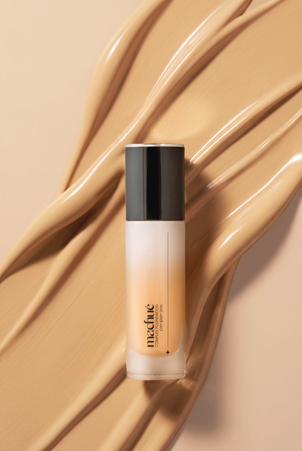 รองพื้นมาชู แบบขวด 30 กรัม[ติดทน ปกปิด ไม่ขุย] Machue Complex Foundation มี 6 สี เฉดเข้ากับคนไทย ขาวมาก ถึง ผิวสีน้ำผึ้ง